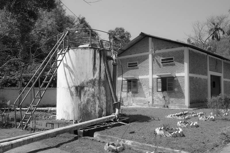 An effluent treatment plant (ETP) for neutralizing contaminated mine water at Tipong Colliery of Makum Coalfield in Tinsukhia district, Assam